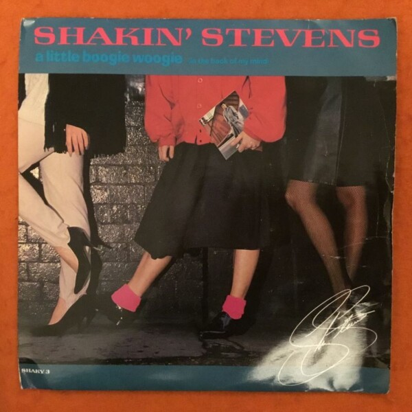 Shakin Stevens- A Little Boogie Woogie (In The Back Of My Mind)- Epic Records 1987