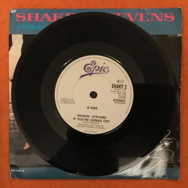Shakin Stevens- A Little Boogie Woogie (In The Back Of My Mind)- Epic Records 1987 - Image 4