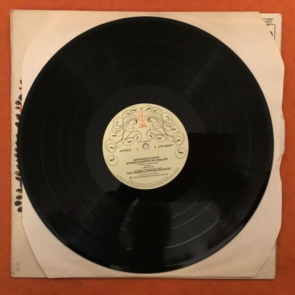 Borodin - String Quartet No.2- Dvorak - String Quartet in F- Gabrieli SQ- CFP/EMI Records- LP 1973 - Image 4