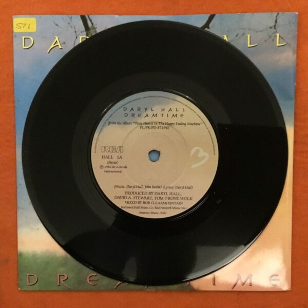 Daryl Hall - Dreamtime- Let It Out- RCA Records 7" -1986 - Image 3