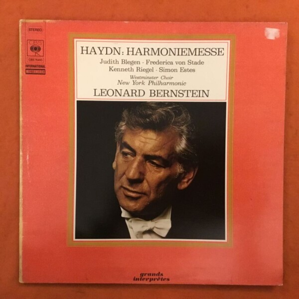 Haydn- Harmoniemesse- New York PO- Bernstein- CBS Records- LP 1975