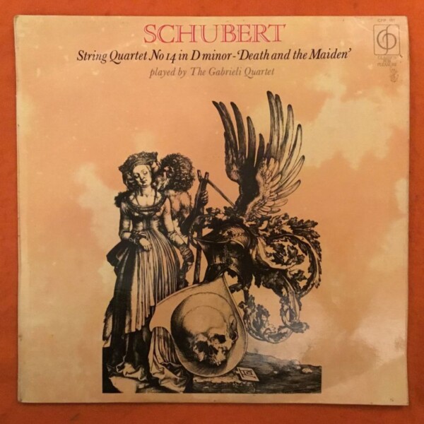 Schubert -String Quartet in D Minor/Death & The Maiden- CFP/EMI Records- LP 1971