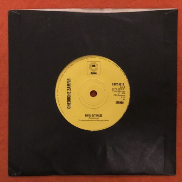 Georghe Zamfir- The Light Of Experience -Epic Records 7" 1976 - Image 2