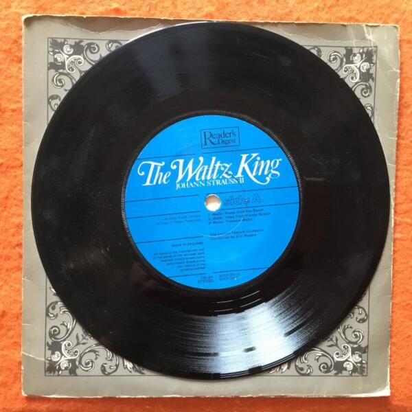 Johann Strauss II- The Waltz King- London Festival Orchestra- Eric Rogers- Readers Digest Records 7" - Image 3