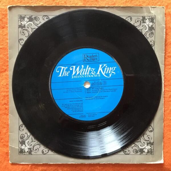 Johann Strauss II- The Waltz King- London Festival Orchestra- Eric Rogers- Readers Digest Records 7" - Image 4