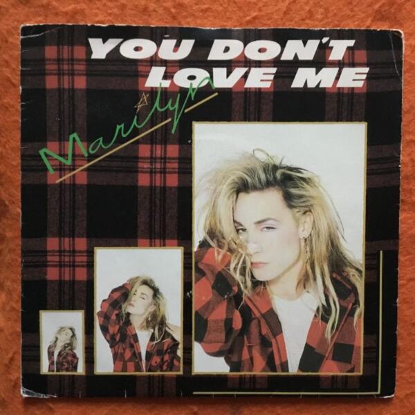 Marilyn- You Don't Love Me- Raining Again- Mercury Records 7" 1984