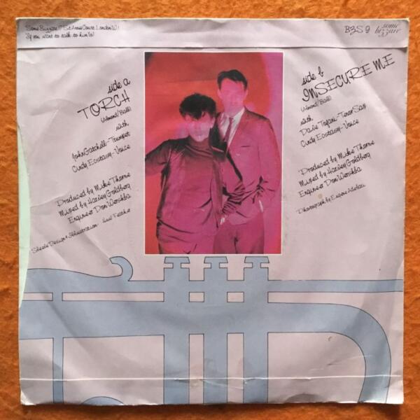 Soft Cell- Torch- Insecure Me- Some Bizzare Records - 7" - 1981 - Image 2