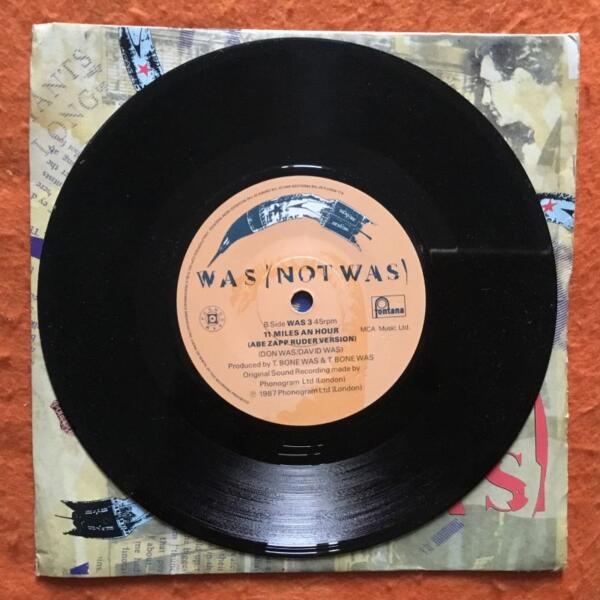 Was (Not Was)- Walk The Dinosaur- Fontana Records - 7" 1987 - Image 4