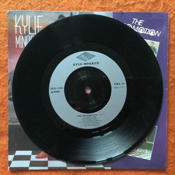 Kylie Minogue- The Locomotion- I'll Still Be Loving You- PWL Records 7" -1988 - Image 3