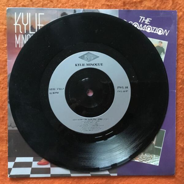 Kylie Minogue- The Locomotion- I'll Still Be Loving You- PWL Records 7" -1988 - Image 4