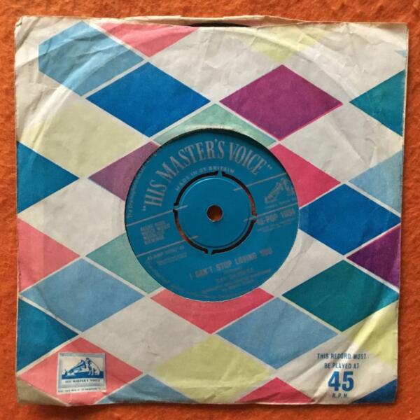 Ray Charles- I Can't Stop Loving You- Born To Lose- HMV Records 7" - 1962