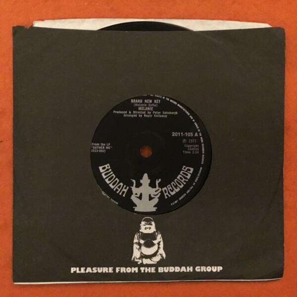 Melanie- Brand New Key- Some Say (I Got Devil)- Buddah Records 7" - 1971