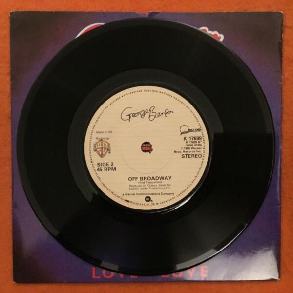 George Benson - Love X Love- Off Broadway- Warner Bros Records 7" - 1980 - Image 4