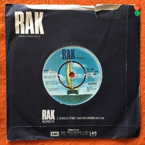 Smokie- Needles & Pins- No One Could Ever Love You More- RAK Records 1977 - Image 2