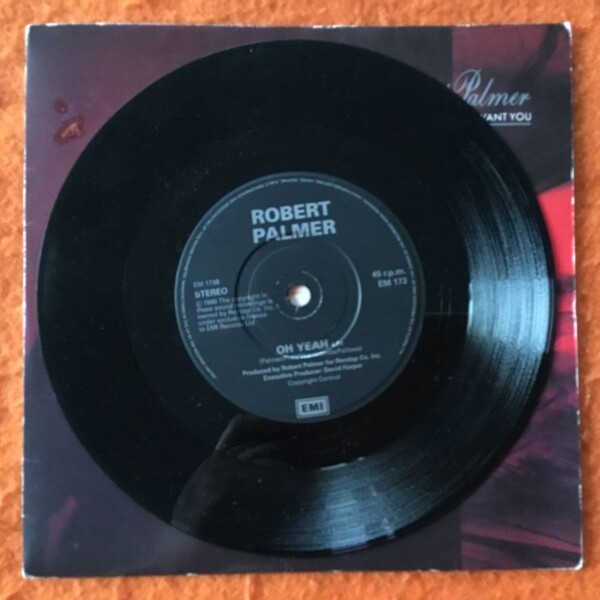 Robert Palmer- Mercy Mercy Me/I Want You- EMI Records 7" -1990 - Image 4