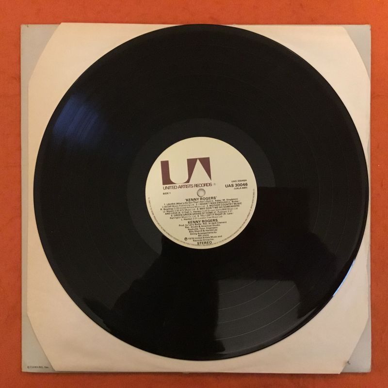 Kenny Rogers- Kenny Rogers- United Artists Records- LP 1978 - Image 3